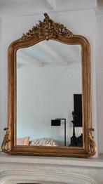Antieke schouwspiegel/ kuifspiegel.., Ophalen of Verzenden, Rechthoekig, Minder dan 50 cm