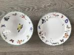 Dinerbord en schaal van Janneke Brinkman Fruits and Flowers, Huis en Inrichting, Keuken | Servies, Nieuw, Ophalen of Verzenden