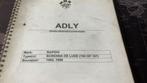 Adly onderdelen documentatie RAPIDO Screnna de Luxe, Ophalen of Verzenden, Gebruikt