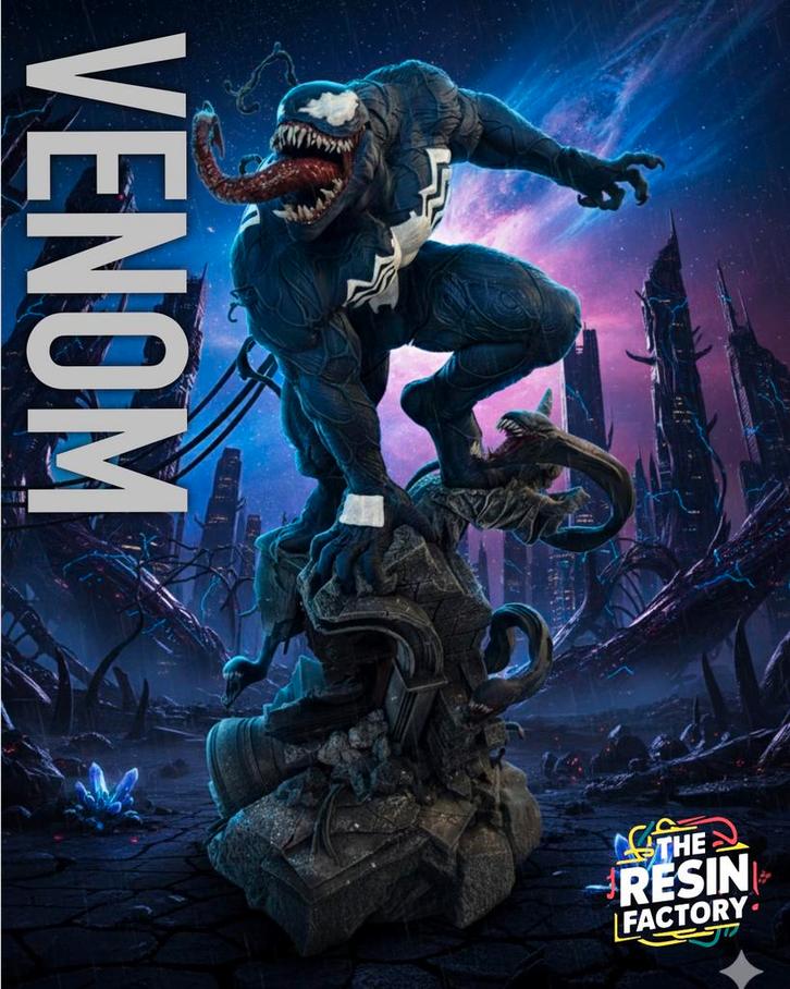 1:6 venom statue (custom), Verzamelen, Beelden en Beeldjes, Zo goed als nieuw, Overige typen, Ophalen of Verzenden