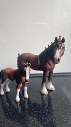 Diverse schleich paarden veulens tuig, Verzamelen, Dierenverzamelingen, Ophalen of Verzenden, Zo goed als nieuw, Paard, Beeldje of Figuurtje