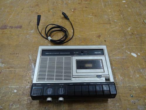 Philips N2415 radio cassette recorder, Audio, Tv en Foto, Overige Audio, Tv en Foto, Gebruikt, Verzenden