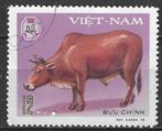 Vietnam 1979 - Yvert 155 - Huisdieren - 12 xu. (ST), Verzenden, Gestempeld, Zuidoost-Azië