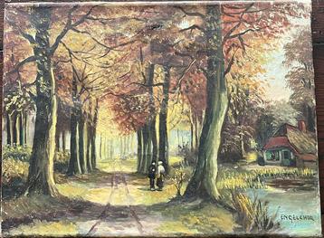 Engelchor - herfst boslaan met huisje beschikbaar voor biedingen