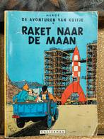 Kuifje: Raket naar de Maan - Hergé, Ophalen of Verzenden, Gelezen, Hergé, Prentenboek
