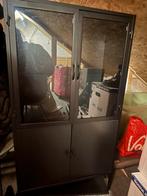 Metalen kastje, Huis en Inrichting, Kasten | Vitrinekasten, Ophalen, 50 tot 100 cm, Zo goed als nieuw, Minder dan 100 cm
