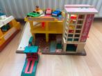 Fisher price garage en boot, Kinderen en Baby's, Ophalen of Verzenden, Gebruikt, Speelset
