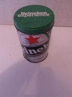 Heineken blikje (nr.1) . Experience met glas, Verzamelen, Biermerken, Ophalen of Verzenden, Nieuw, Overige typen, Heineken