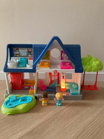 Fisher Price little people interactief speelhuis als nieuw beschikbaar voor biedingen