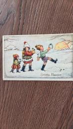 Rijka BLEEKER.Nieuwjaar .Kinderen in de sneeuw., Ophalen of Verzenden, Kinderen