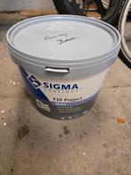 Sigma F10 Project Muurverf - 10L - Wit, Ophalen of Verzenden, Nieuw