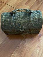Antiek Bronzen Kistje Floraal, Antiek en Kunst, Ophalen of Verzenden