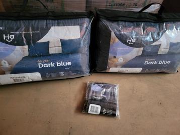 2x HappyBed Dark blue 160x200 - Dekbed voor het hele jaar beschikbaar voor biedingen