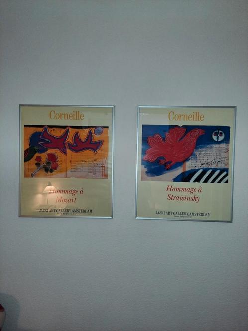 Corneille Prints - Hommage à Mozart & Strawinsky, Antiek en Kunst, Kunst | Litho's en Zeefdrukken, Ophalen