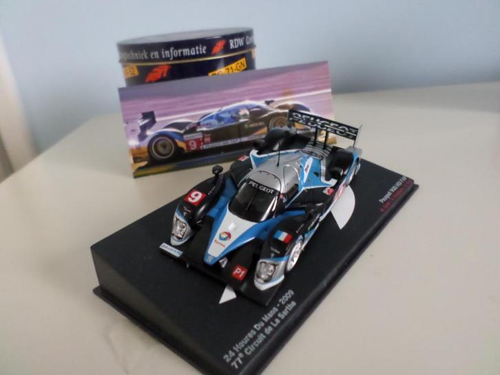 PEUGEOT 908 LE MANS  2009    VERKOCHT, Hobby en Vrije tijd, Modelauto's | 1:43, Nieuw, Auto, Overige merken, Ophalen of Verzenden