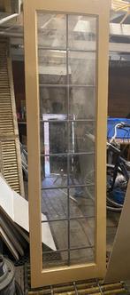 Glas in lood deur maat 226 x 60, Ophalen, Gebruikt, Minder dan 80 cm, 215 cm of meer