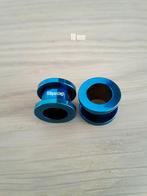 Nieuwe tunnels. Blauw. Staal. 2, 3, 4, 5, 8, 10, 12, 14, 20, Ophalen of Verzenden, Zo goed als nieuw, Staal, Oor- of Traguspiercing