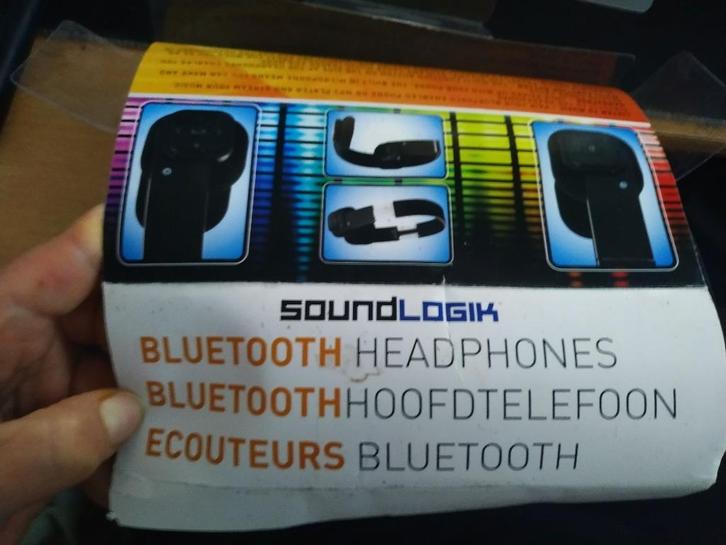 SoundLOGIC BLUETOOTH HOOFDTELEFOON, Audio, Tv en Foto, Koptelefoons, Gebruikt, Overige merken, Bluetooth, Ophalen of Verzenden