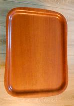 Fins houten dienblad design Svens Krona Finland 60/70, Ophalen of Verzenden, Gebruikt, Rechthoekig, Hout
