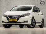 Nissan Leaf Tekna 150Pk Automaat (APPLE CARPLAY, NAVIGATIE B, Auto's, Nissan, Gebruikt, Zwart, Leder en Stof, Wit