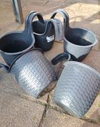 Plantenbakken 5 stuks, Ophalen, Kunststof, Minder dan 60 cm, Rond