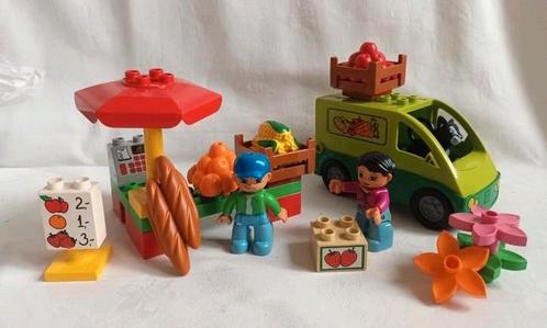 Duplo set 5683 Marktplein Marktkraam groenteboer, Kinderen en Baby's, Speelgoed | Duplo en Lego, Gebruikt, Duplo, Ophalen of Verzenden