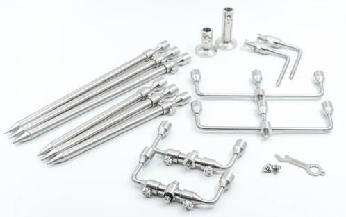 Dobbins Bobbins Bankstick Setup Stainless Steel, Watersport en Boten, Hengelsport | Karpervissen, Zo goed als nieuw, Overige typen