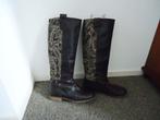 leren dames laarzen [2 paar], Kleding | Dames, Schoenen, Hoge laarzen, Bruin, Ophalen of Verzenden, Zo goed als nieuw