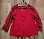 Rinascimento blouse maat M, Ophalen of Verzenden, Zo goed als nieuw, Maat 38/40 (M), Rood