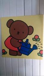 Canvas Boris Beer Dick Bruna nijntje 50x50, Kinderen en Baby's, Kinderkamer | Inrichting en Decoratie, Ophalen of Verzenden, Gebruikt