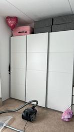 Witte klerenkast schuifdeuren MOET VANDAAG WEG kledingkast, Huis en Inrichting, Ophalen of Verzenden, 50 tot 75 cm, Zo goed als nieuw