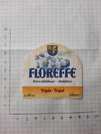 Bieretiket Floreffe tripel, Gebruikt, Ophalen of Verzenden