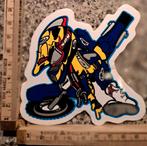 Autosticker crossmotor motorcross sticker stunt sprong, Ophalen of Verzenden, Zo goed als nieuw