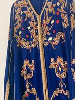 Marokkaanse Feestjurk Blauw/Goud, Kleding | Dames, Jurken, Ophalen of Verzenden, Zo goed als nieuw, Maat 38/40 (M), Blauw