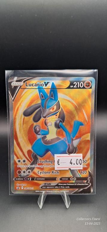 Lucario v promo swsh213 beschikbaar voor biedingen