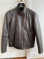 Hugo Boss, Boss leren jas, maat 48, Ophalen, Maat 48/50 (M), Bruin, Hugo Boss