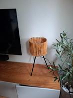 Rotan Stijl Schemerlamp - Zo Goed Als Nieuw, Ophalen of Verzenden, Zo goed als nieuw, Minder dan 50 cm, Metaal