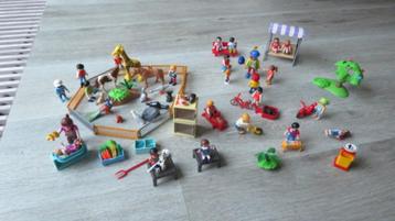 Playmobil set Kinderboerderij en speeltuin