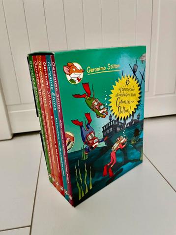Geronimo Stilton box van 6 boeken beschikbaar voor biedingen