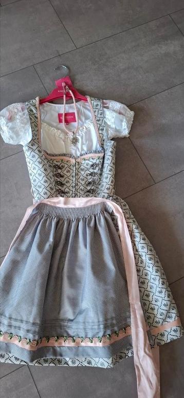 Krüger dirndl oktoberfeest jurk maat 34 xs 34 36  beschikbaar voor biedingen