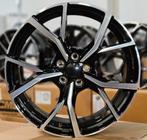 NIEUW 17" BiColor velgen 5x100 past op Volkswagen Polo GTI, Auto-onderdelen, 215 mm, Velg(en), Nieuw, 17 inch