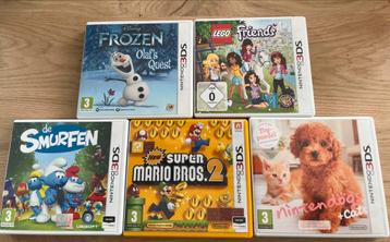 Nintendo 3DS games 5 stuks samen voor 25 euro  beschikbaar voor biedingen