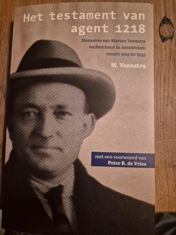Het Testament van Agent 1218 - M. Veenstra beschikbaar voor biedingen