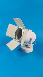 Vintage spot, filmspot of fotospot, wit metaal. 4A5, Tweedehands verkoop, Tweedehands verkoop, Gebruikt, Ophalen of Verzenden
