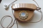 Vintage 1986 analoge telefoon PTT druktoetsen Monaco IDK, Antiek en Kunst, Ophalen