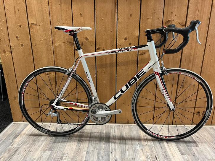 Cube Peloton CMPT racefiets 58 carbon voorvork shimano Sora, Fietsen en Brommers, Fietsen | Heren | Sportfietsen en Toerfietsen