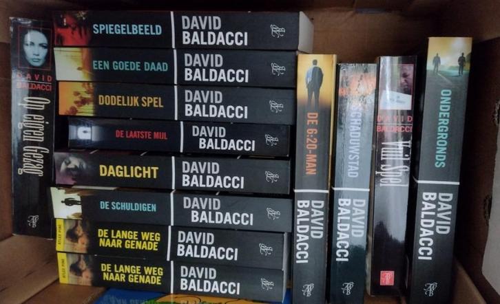 11x Baldacci, Boeken, Avontuur en Actie, Zo goed als nieuw, Ophalen of Verzenden