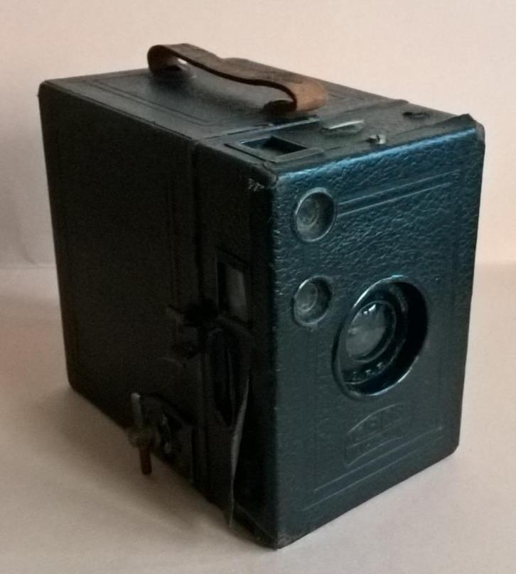 Zeiss Ikon Box Tengor 54/2 early 6x9 cm rolfilm box camera, Verzamelen, Fotografica en Filmapparatuur, Fototoestel, Voor 1940