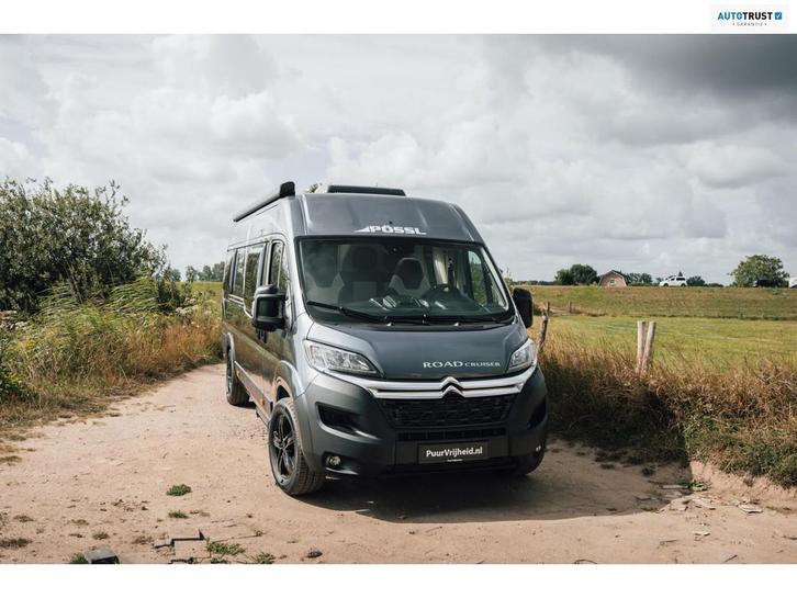 Pössl Roadcruiser Elegance, Draaibare fietsendrager tot 75K, Caravans en Kamperen, Campers, Bedrijf, tot en met 3, Buscamper of Camperbus