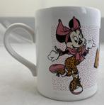 Walt Disney Company Totally Minnie Mouse Vintage 1987 Mok Mu, Verzamelen, Disney, Mickey Mouse, Gebruikt, Ophalen of Verzenden